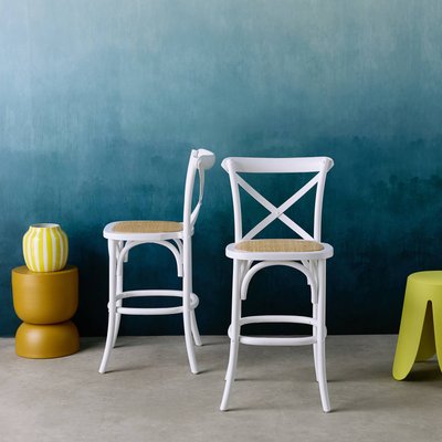 Chaise Bistrot haute couleur laqué - Image 26