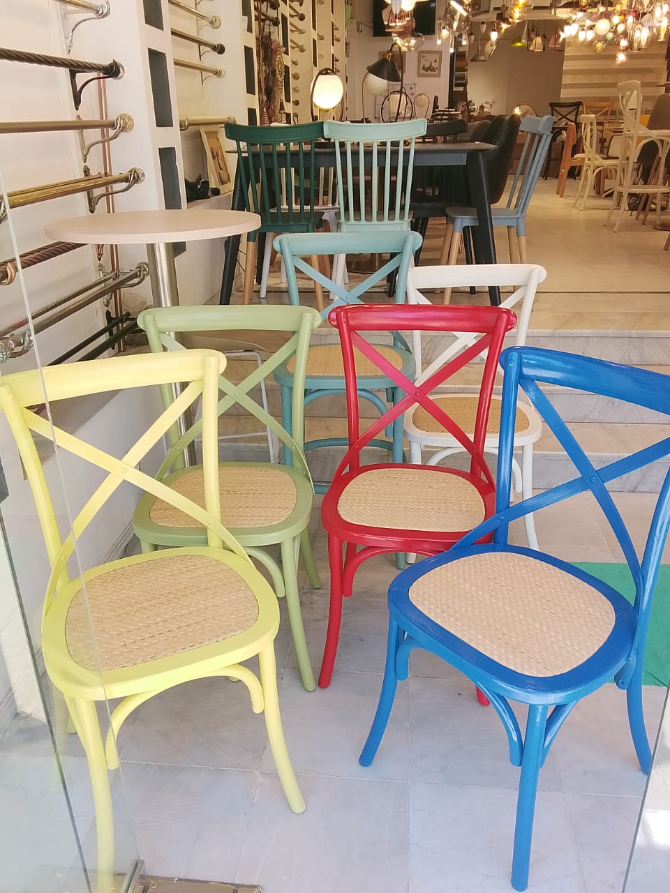Chaise Bistrot couleur laqué - Image 31