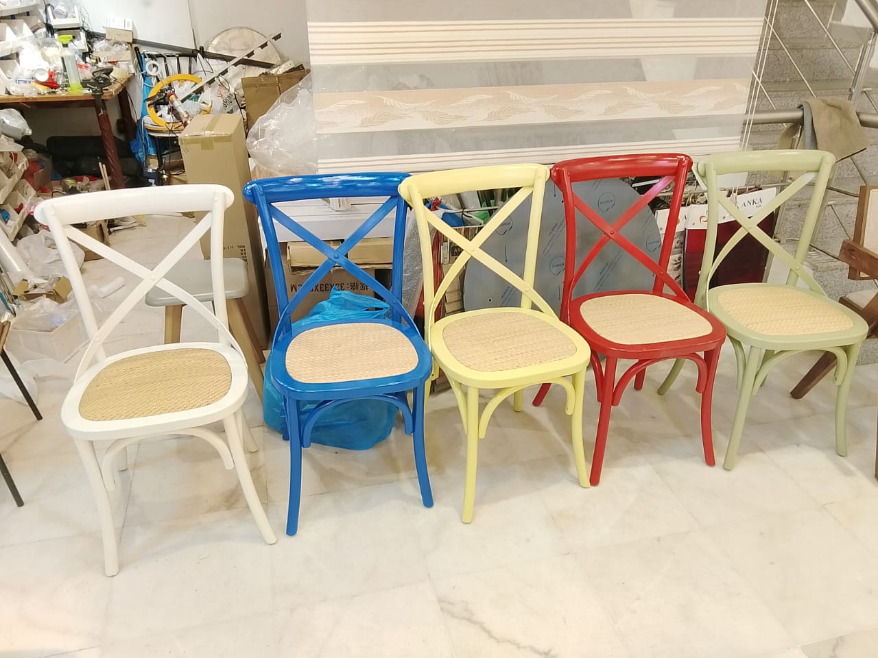 Chaise Bistrot couleur laqué - Image 40