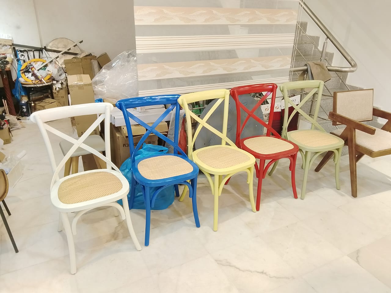 Chaise Bistrot couleur laqué - Image 41