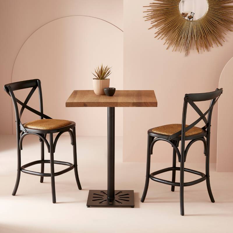 Chaise Bistrot haute couleur laqué - Image 25