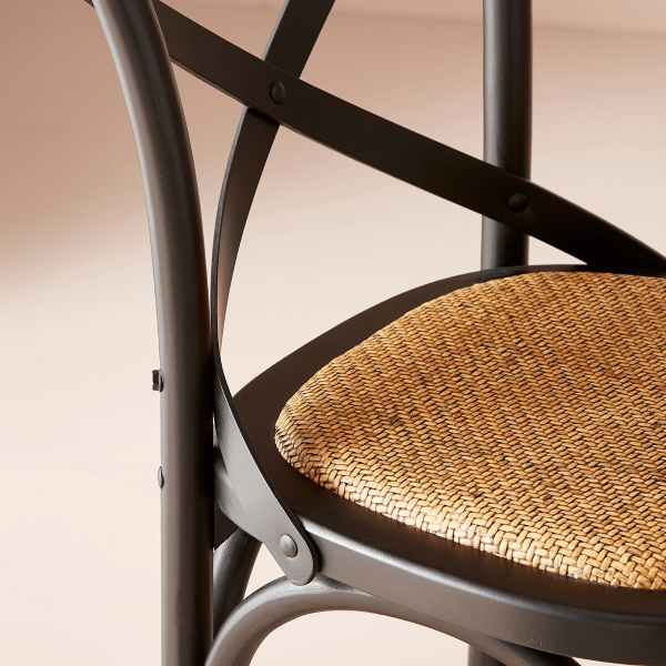 Chaise Bistrot haute couleur laqué - Image 22