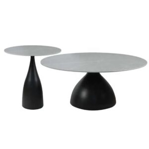Table Basse ronde en Quartz 60 cm