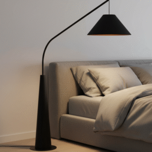 LAMPADAIRE LISEUSE ARC – SOCLE CONIQUE