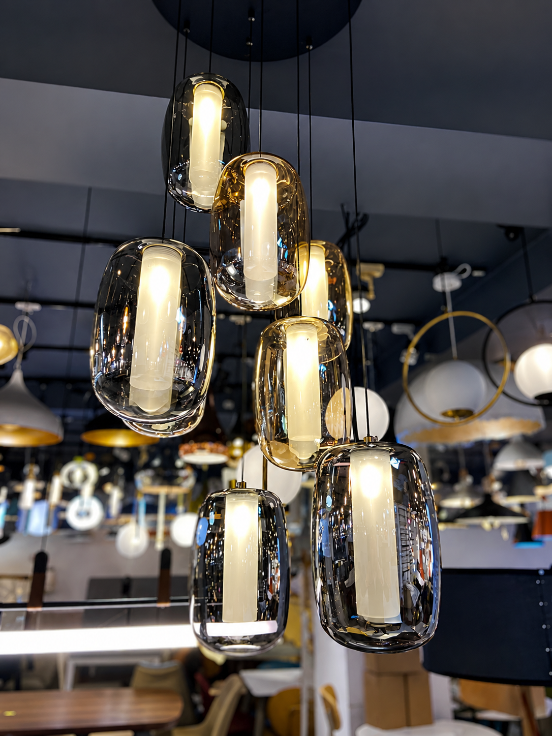 Suspension Design en Verre Double Diffuseur - Image 2