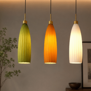 Suspension Design Cylindrique Rainurée